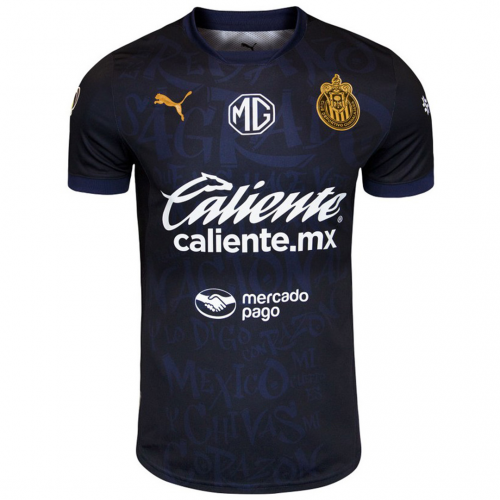 Puma Chivas 24/25 Navy Blue/Gold Jersey
