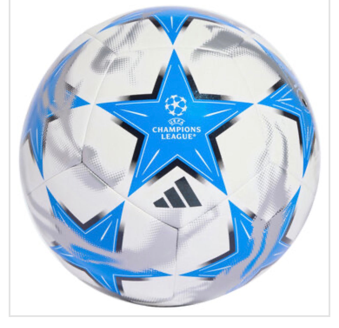 UEFA White/Blue Champions League Training Ball