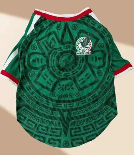 Green Mexico Dog Jerseys